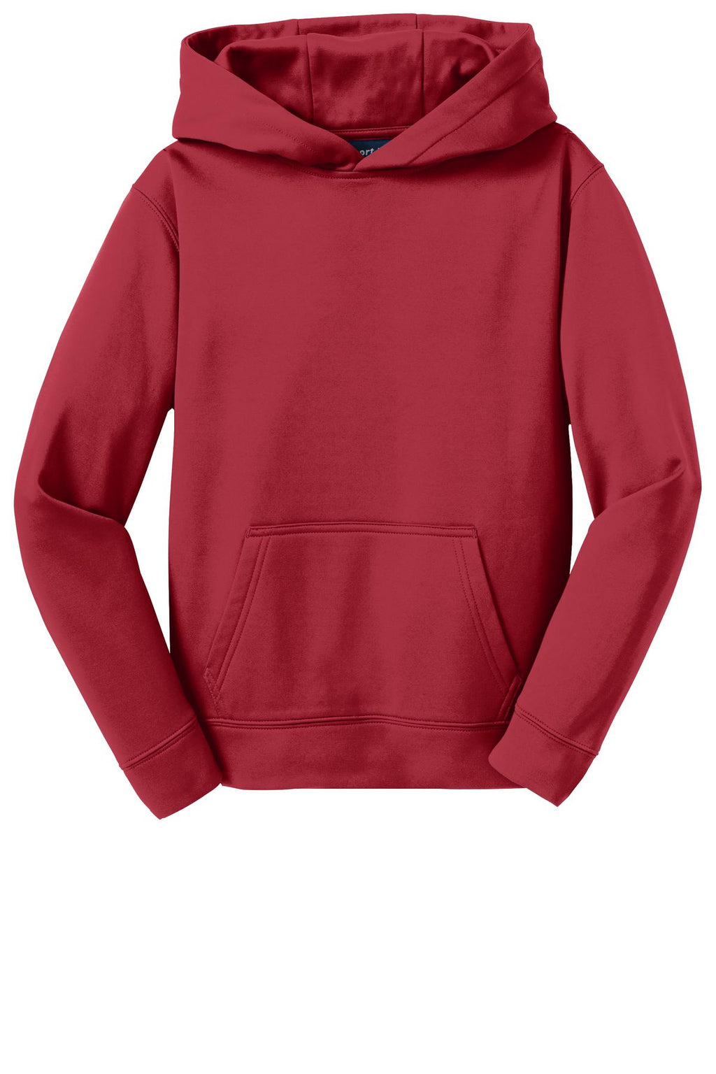 Sport-Tek YST244 Tek Youth Sport-Wick Fleece Hooded Pullover