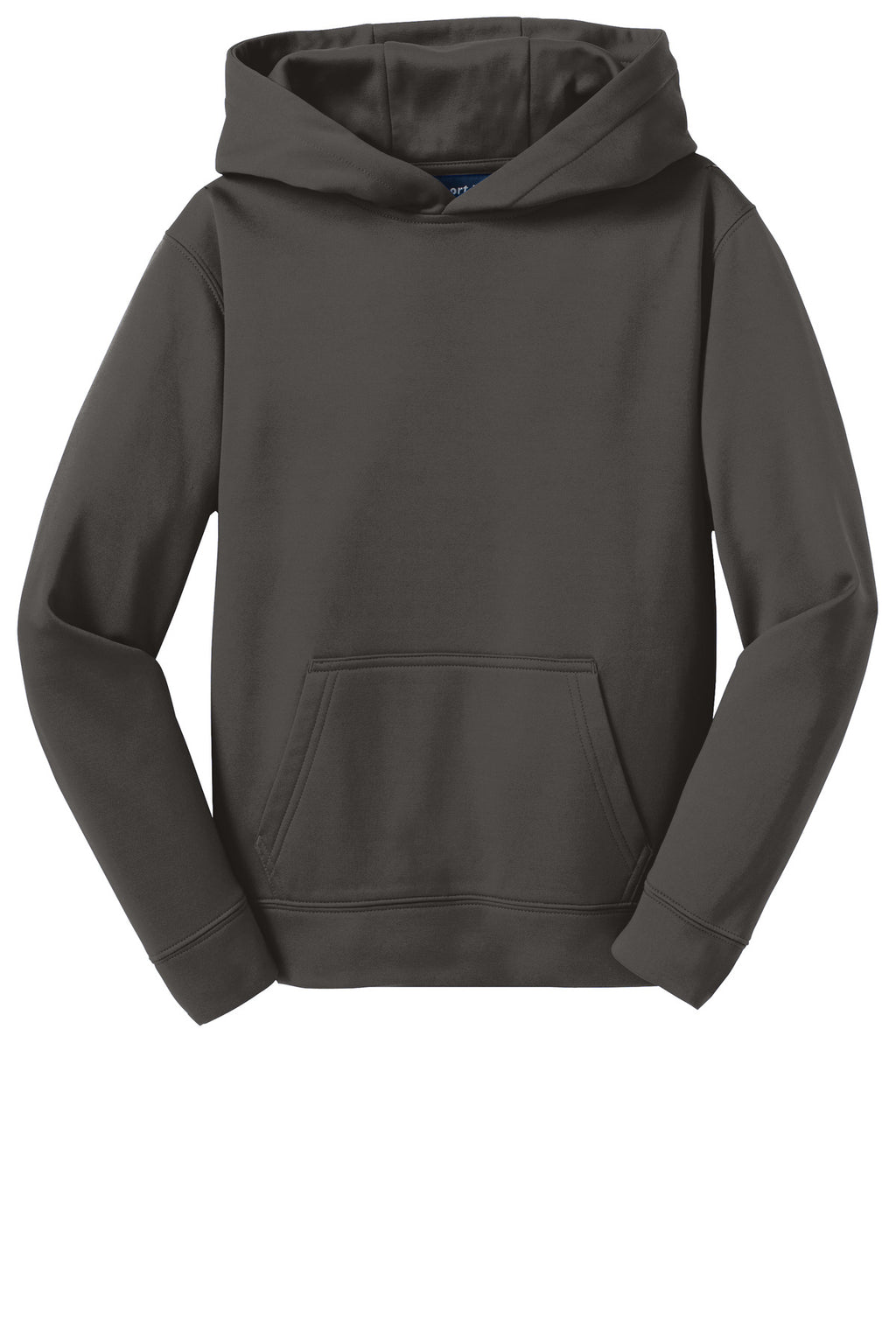 Sport-Tek YST244 Tek Youth Sport-Wick Fleece Hooded Pullover