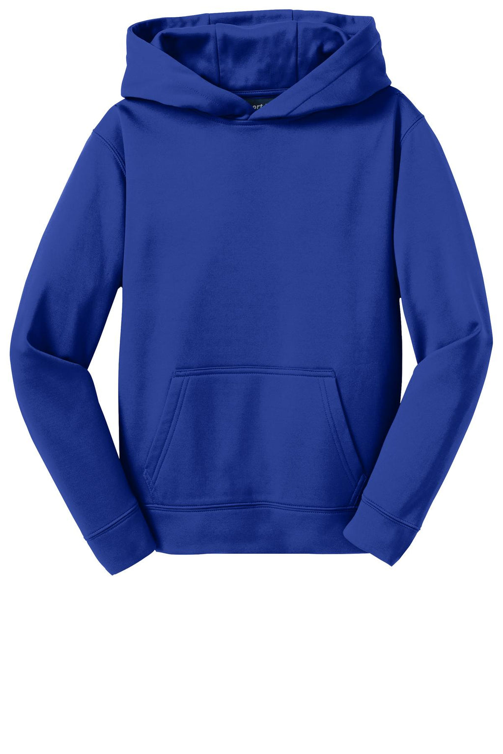Sport-Tek YST244 Tek Youth Sport-Wick Fleece Hooded Pullover