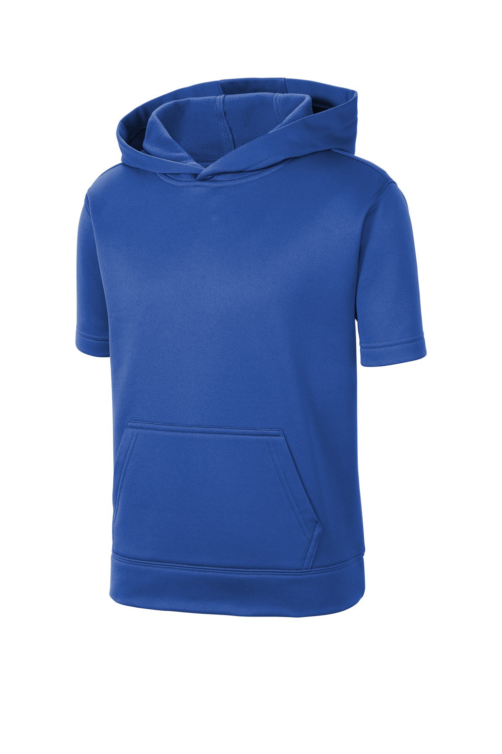 Sport-Tek YST251 Tek  Youth Sport-Wick  Fleece Short Sleeve Hooded Pullover