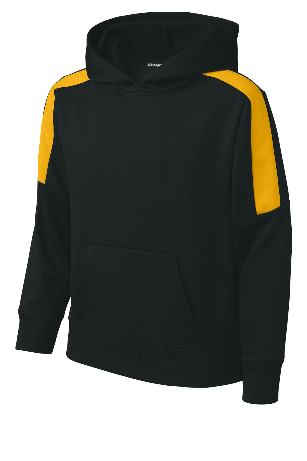 Sport-Tek YST255 Tek Youth Sport-Wick Fleece United Pullover Hoodie