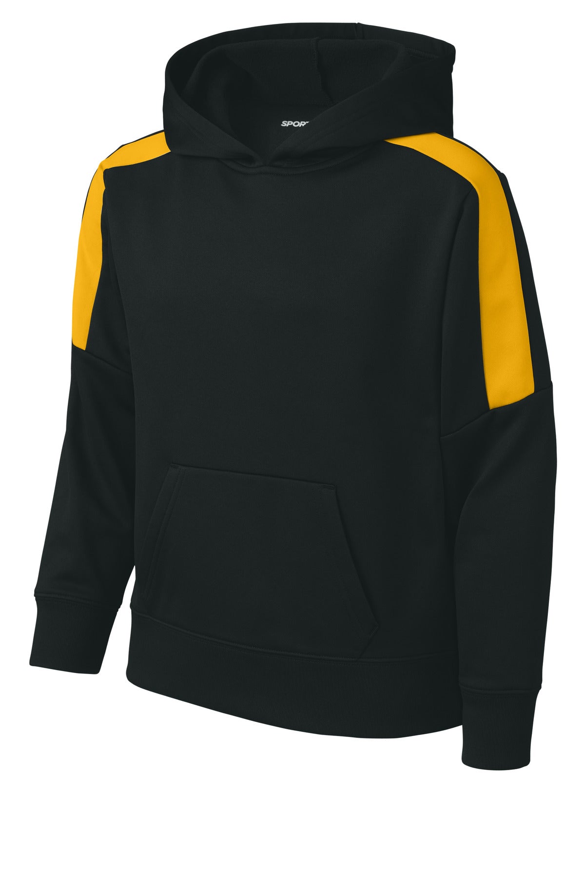 Sport-Tek YST255 Tek Youth Sport-Wick Fleece United Pullover Hoodie