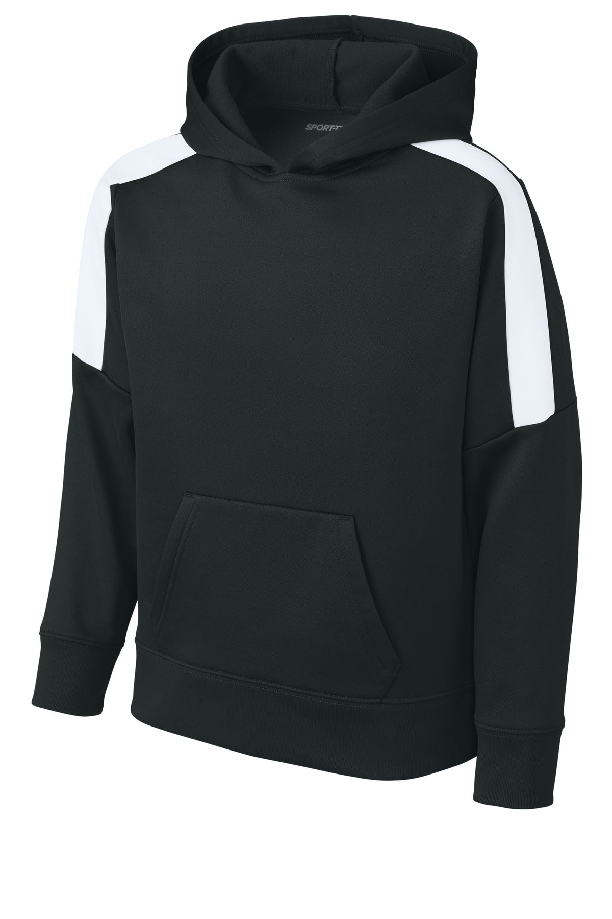 Sport-Tek YST255 Tek Youth Sport-Wick Fleece United Pullover Hoodie
