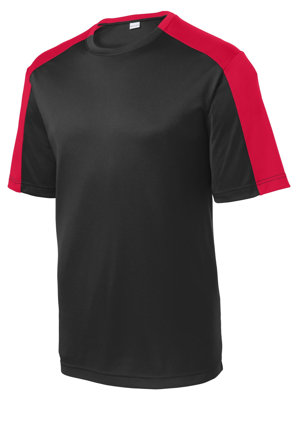 Sport-Tek YST354 Tek Youth PosiCharge Competitor Sleeve-Blocked Tee