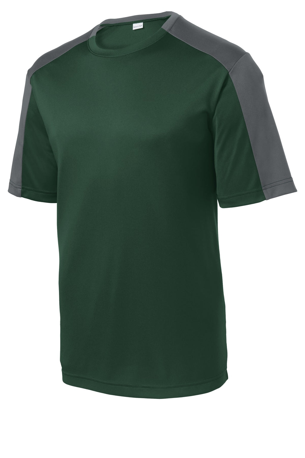Sport-Tek YST354 Tek Youth PosiCharge Competitor Sleeve-Blocked Tee
