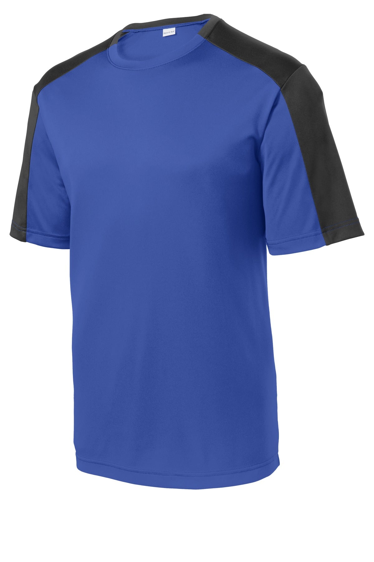 Sport-Tek YST354 Tek Youth PosiCharge Competitor Sleeve-Blocked Tee