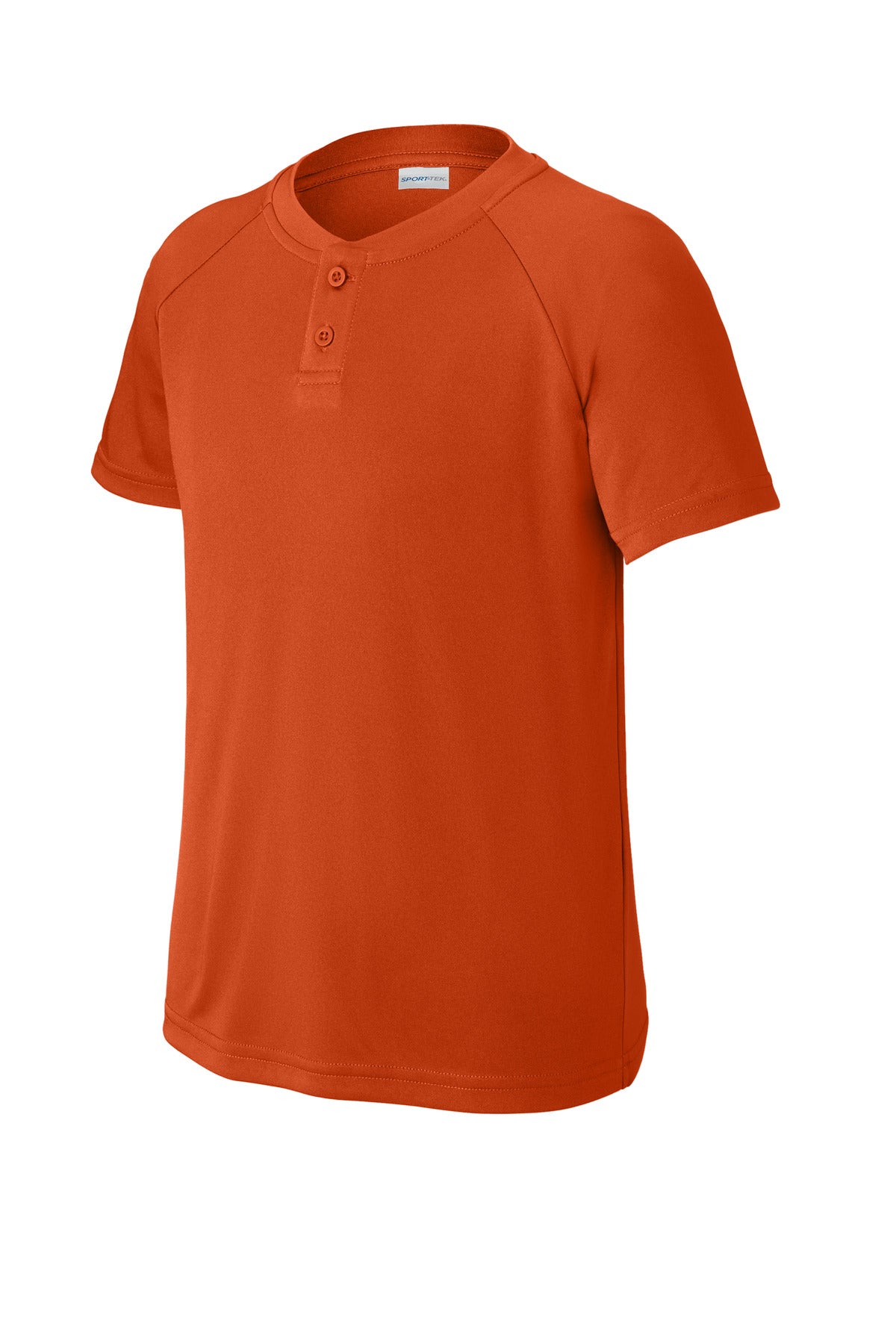Sport-Tek YST359 Tek Youth PosiCharge Competitor 2-Button Henley