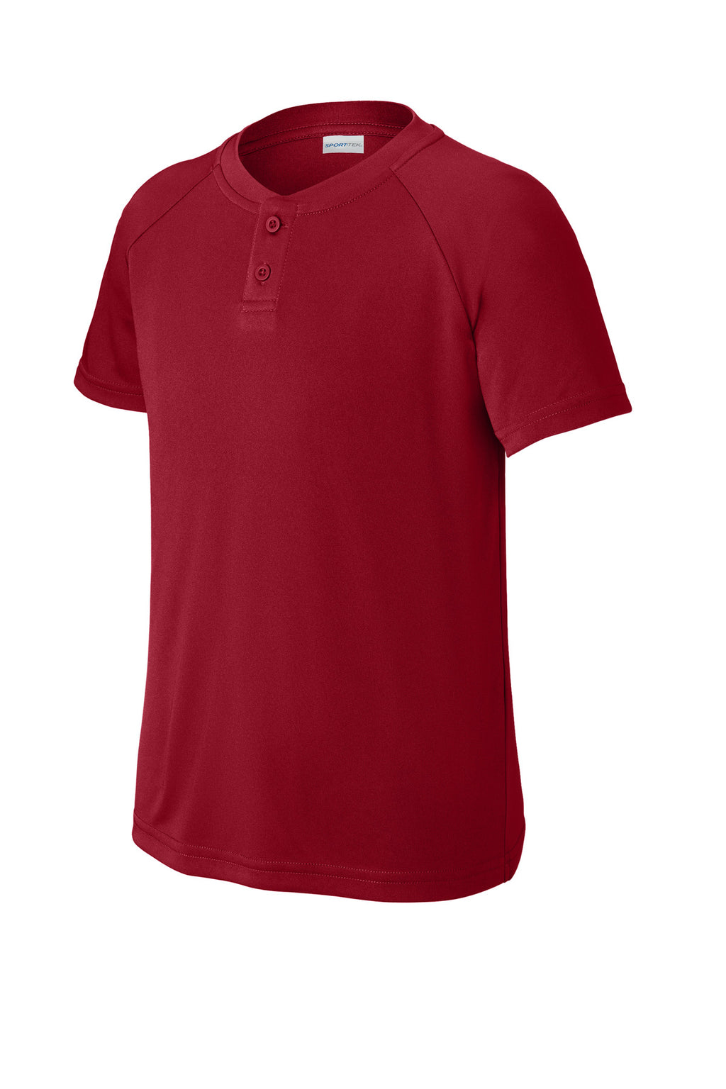 Sport-Tek YST359 Tek Youth PosiCharge Competitor 2-Button Henley