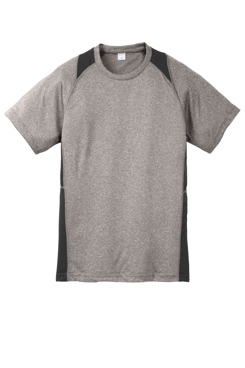 Sport-Tek YST361 Tek Youth Heather Colorblock Contender Tee