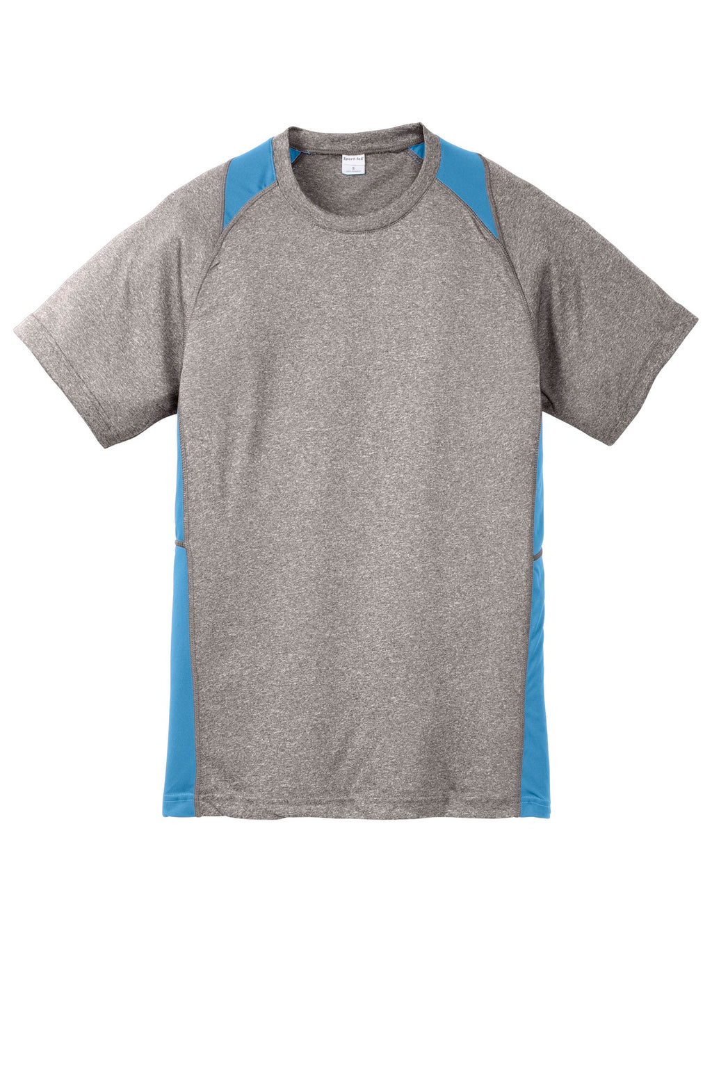 Sport-Tek YST361 Tek Youth Heather Colorblock Contender Tee