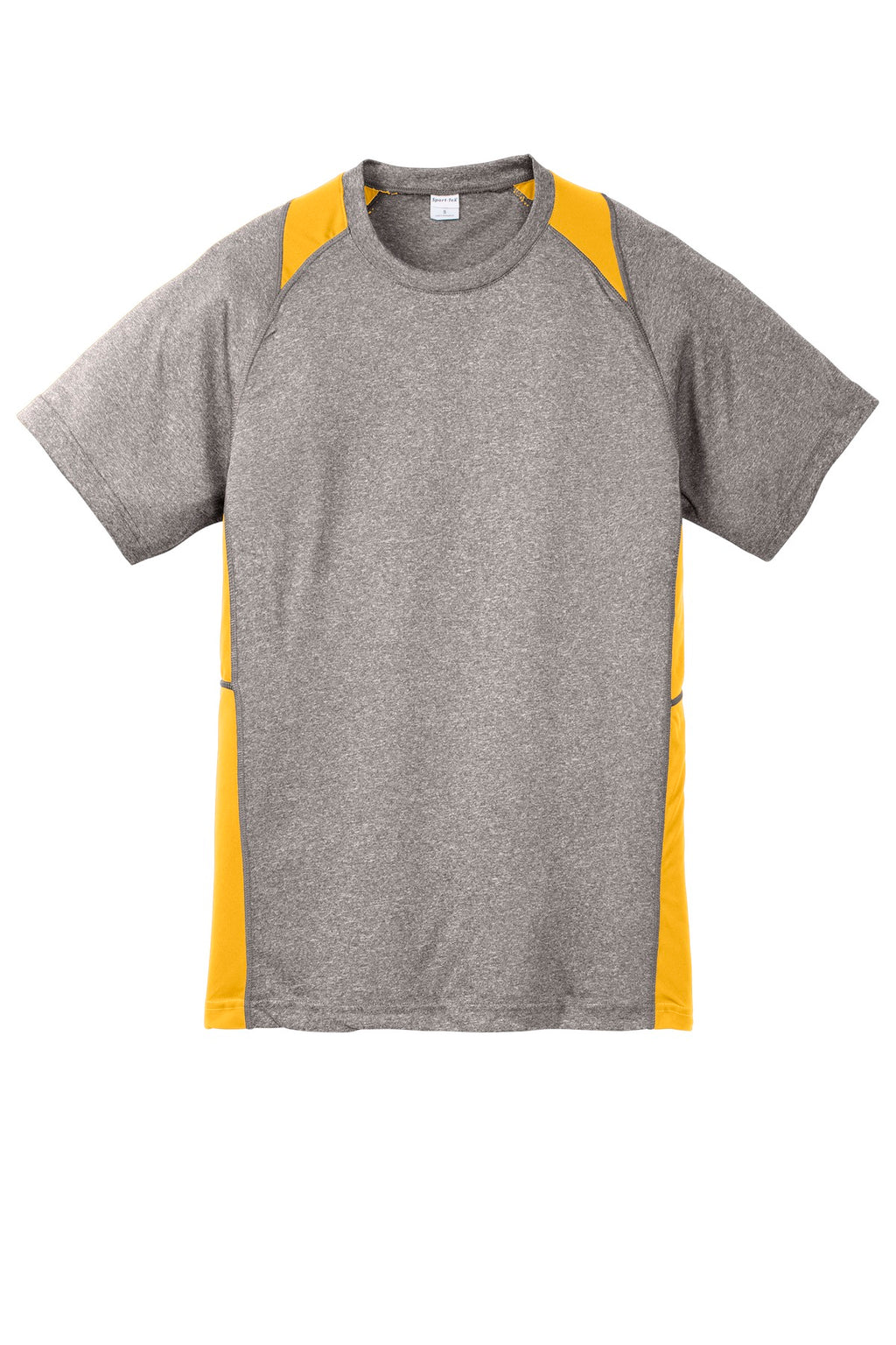 Sport-Tek YST361 Tek Youth Heather Colorblock Contender Tee