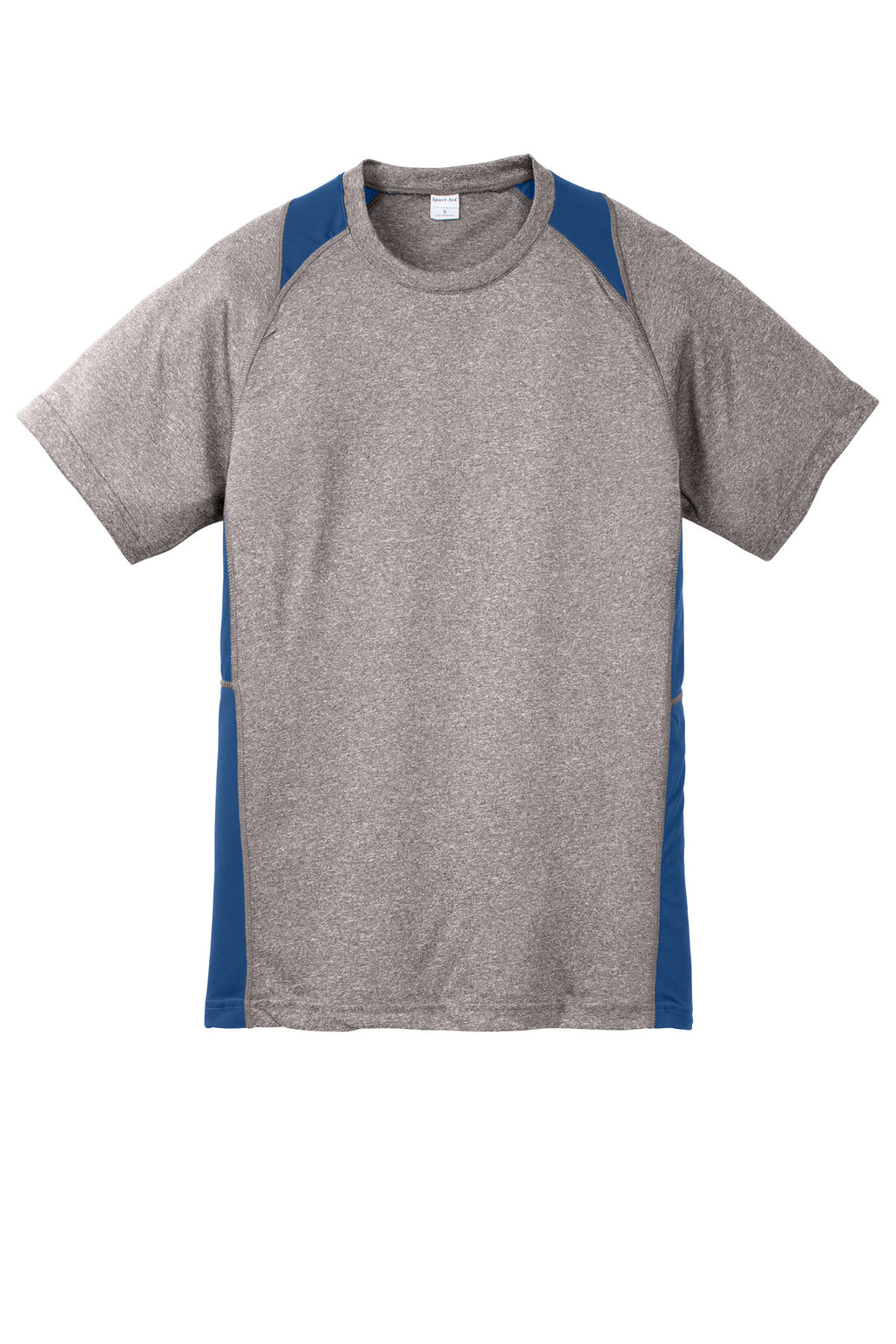 Sport-Tek YST361 Tek Youth Heather Colorblock Contender Tee