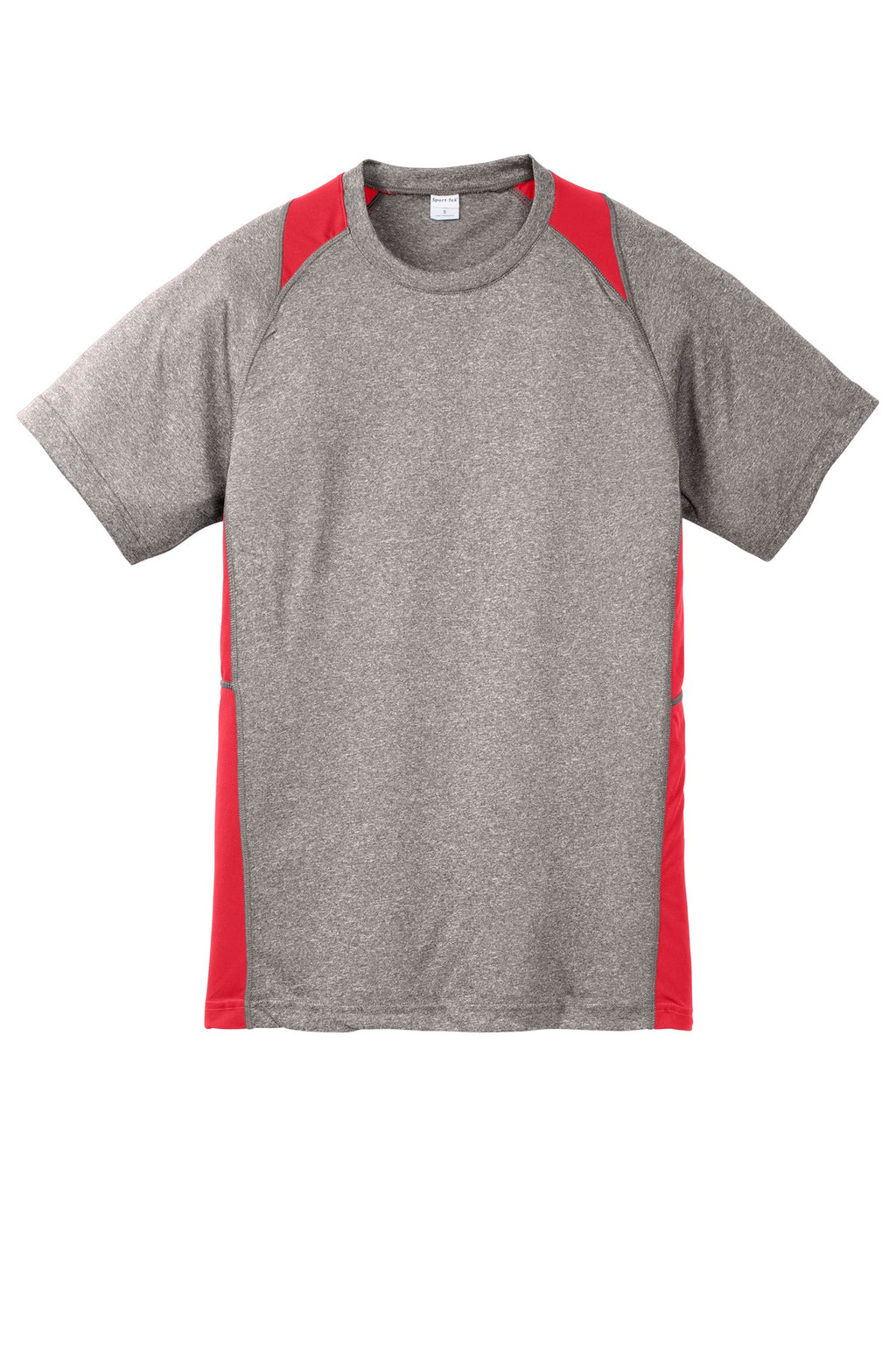 Sport-Tek YST361 Tek Youth Heather Colorblock Contender Tee