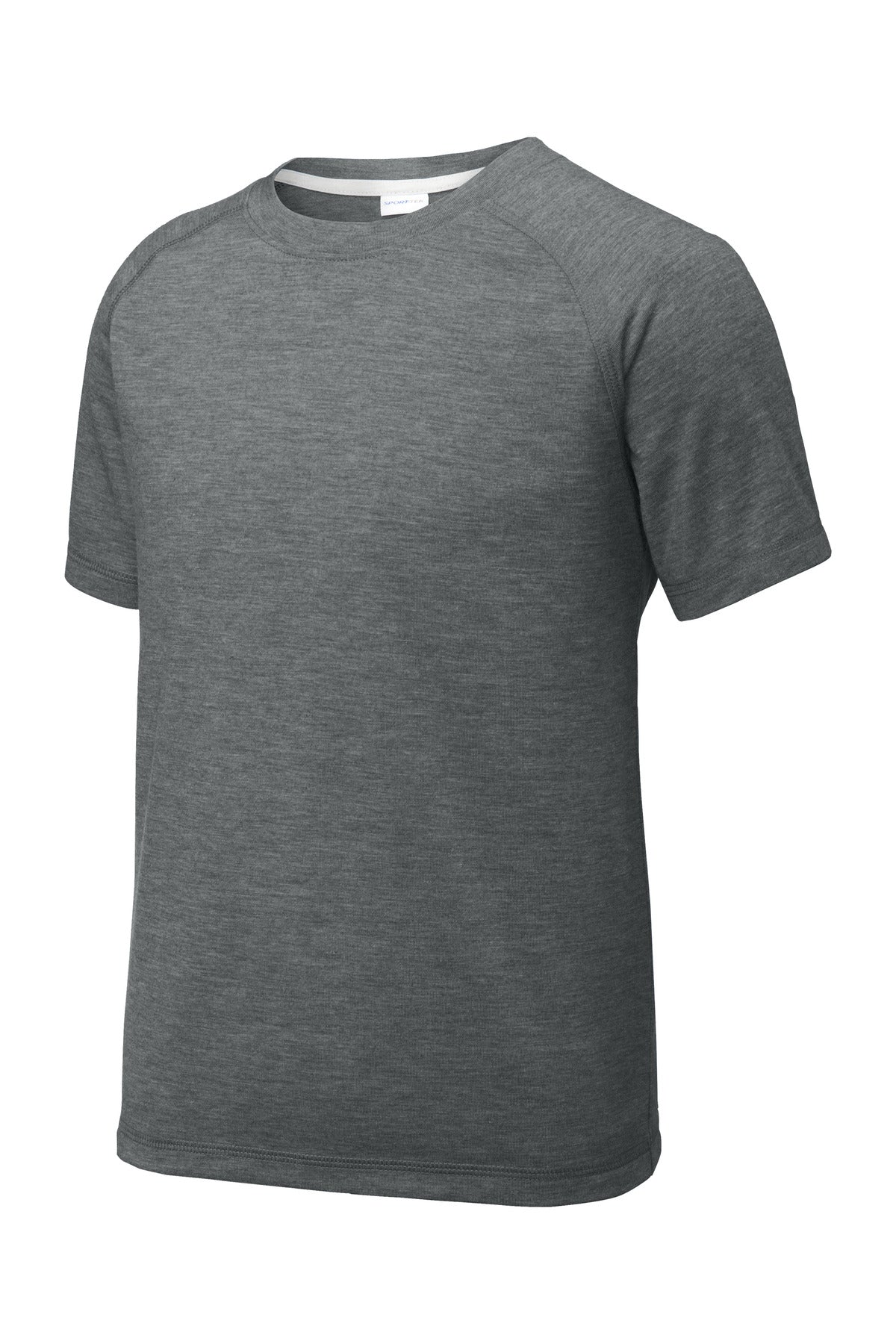 Sport-Tek YST400 Tek  Youth PosiCharge  Tri-Blend Wicking Raglan Tee