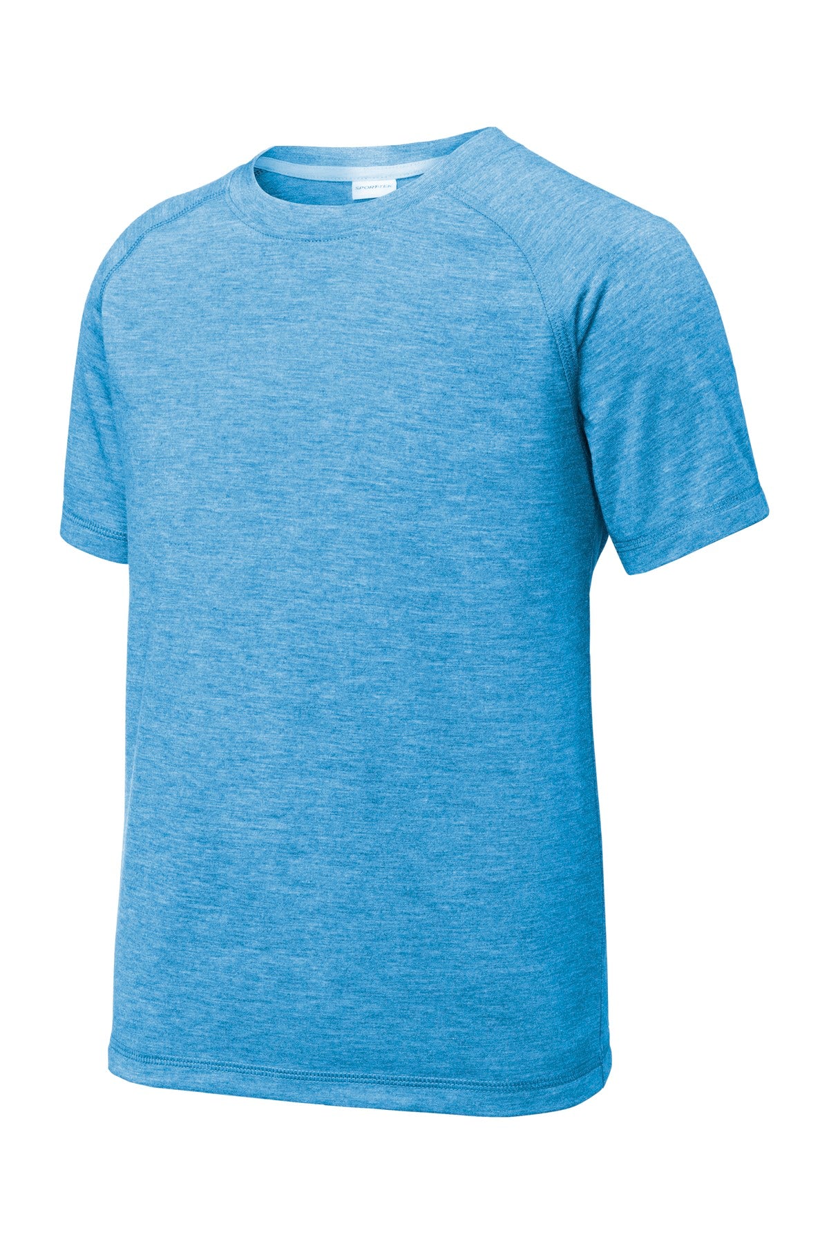 Sport-Tek YST400 Tek  Youth PosiCharge  Tri-Blend Wicking Raglan Tee