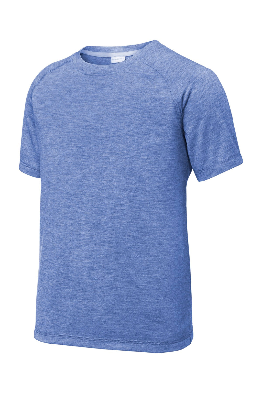 Sport-Tek YST400 Tek  Youth PosiCharge  Tri-Blend Wicking Raglan Tee