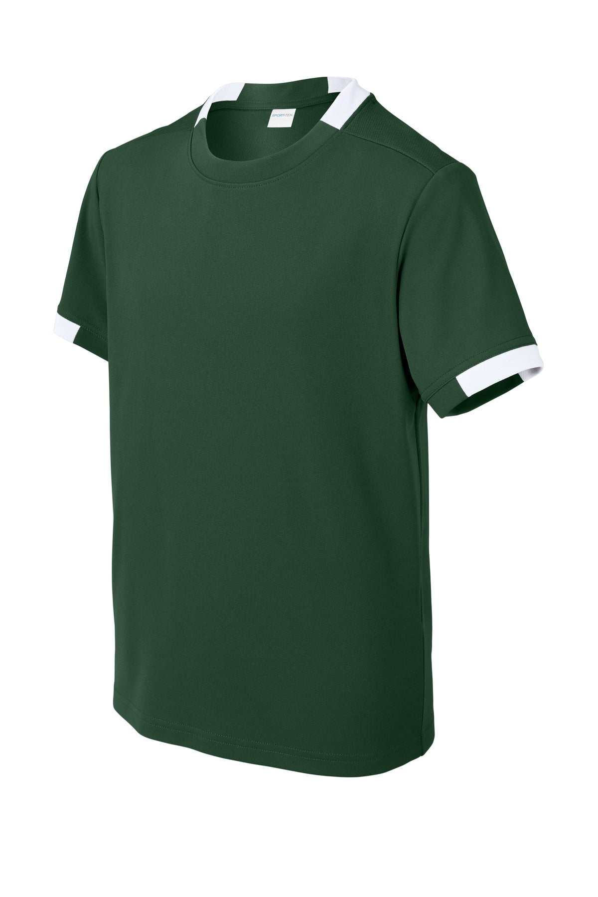 Sport-Tek YST440 Tek Youth Club Short Sleeve Crew