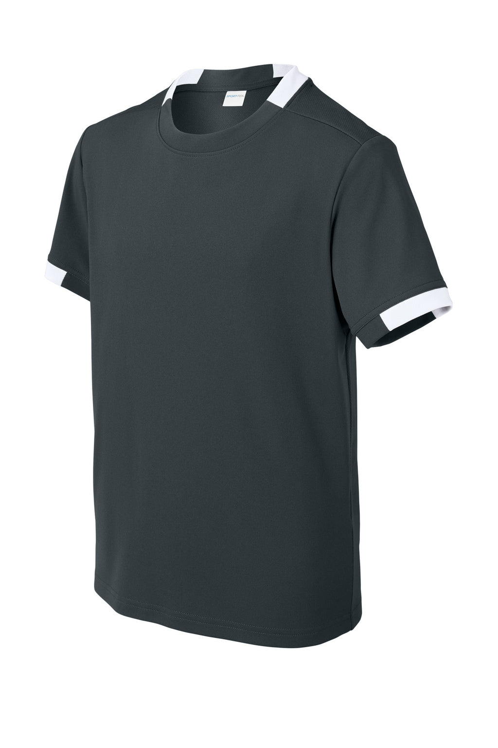 Sport-Tek YST440 Tek Youth Club Short Sleeve Crew