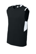 Sport-Tek YST441 Tek Youth Club Sleeveless V-Neck