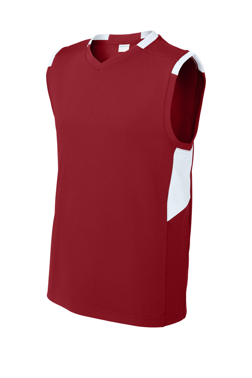 Sport-Tek YST441 Tek Youth Club Sleeveless V-Neck
