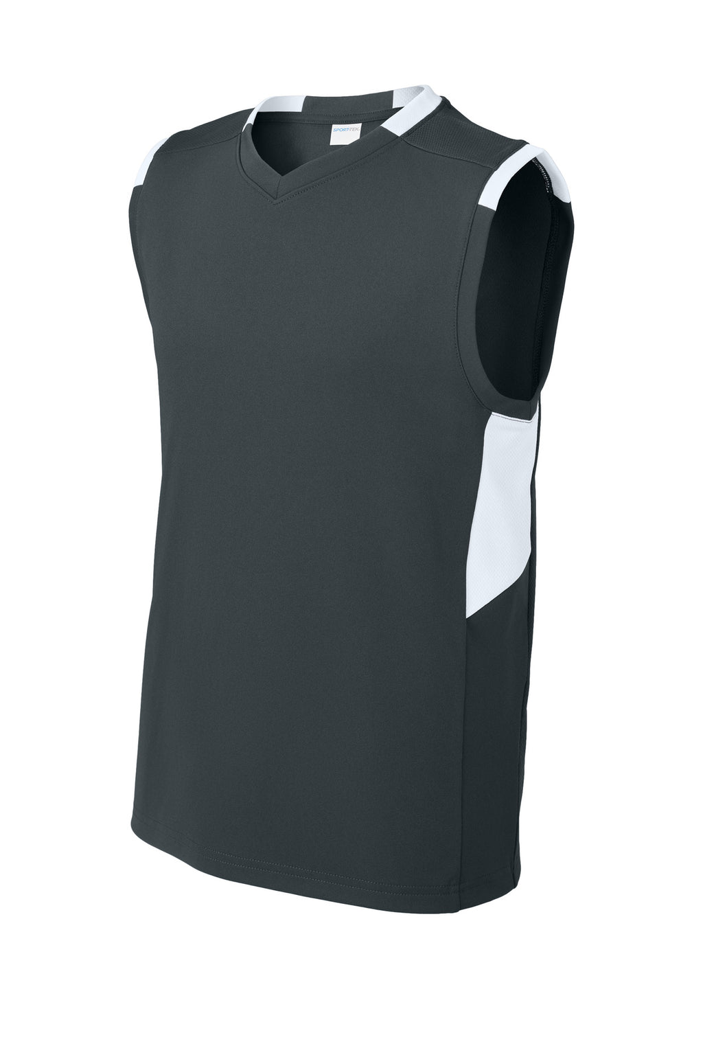 Sport-Tek YST441 Tek Youth Club Sleeveless V-Neck