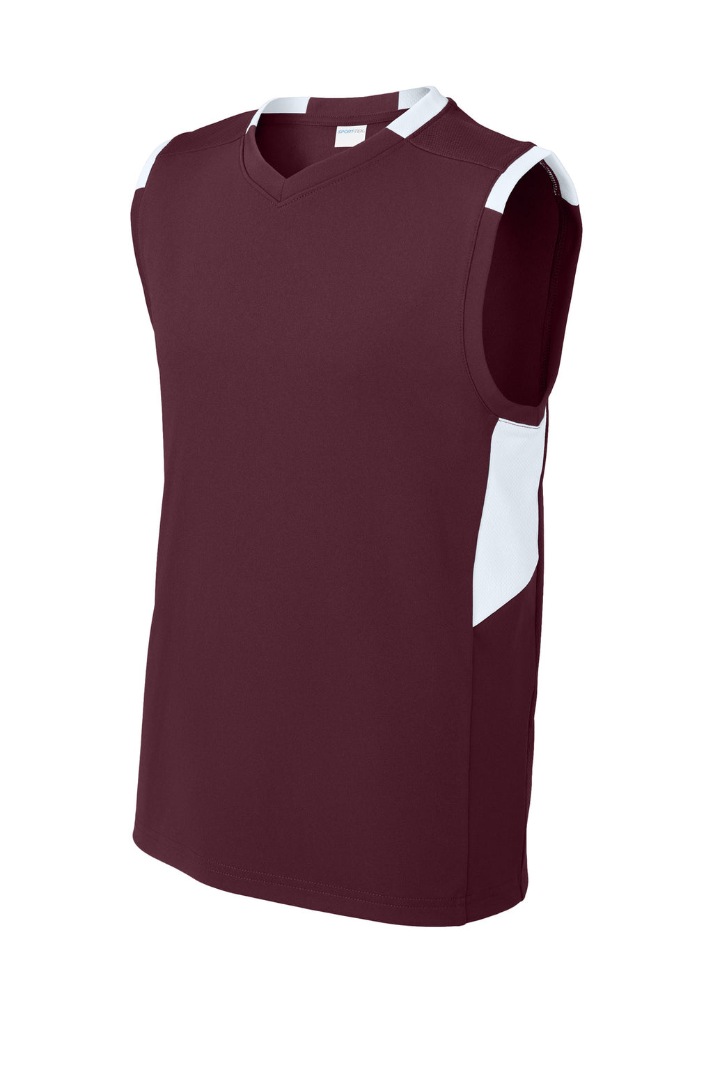 Sport-Tek YST441 Tek Youth Club Sleeveless V-Neck