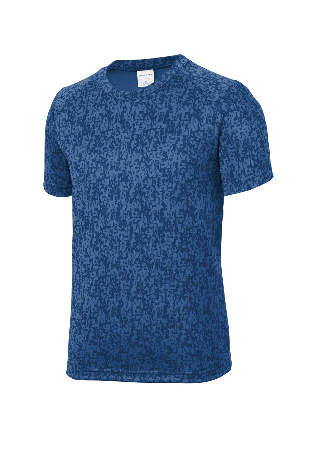 Sport-Tek YST460 Tek  Youth Digi Camo Tee