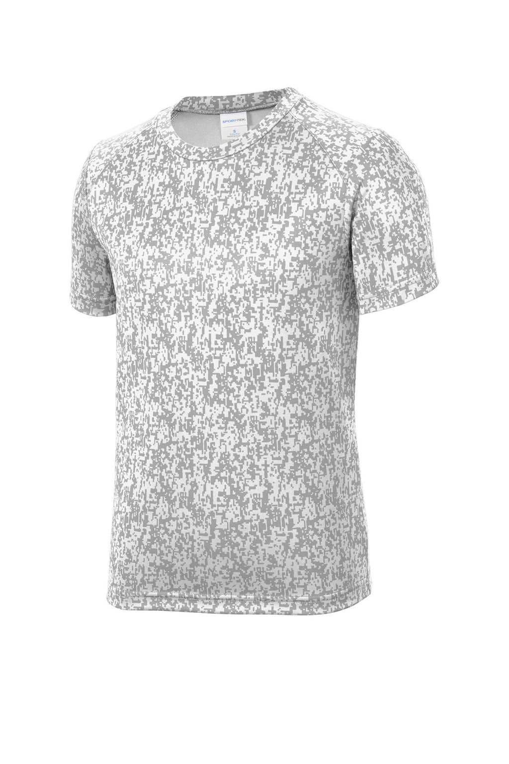 Sport-Tek YST460 Tek  Youth Digi Camo Tee