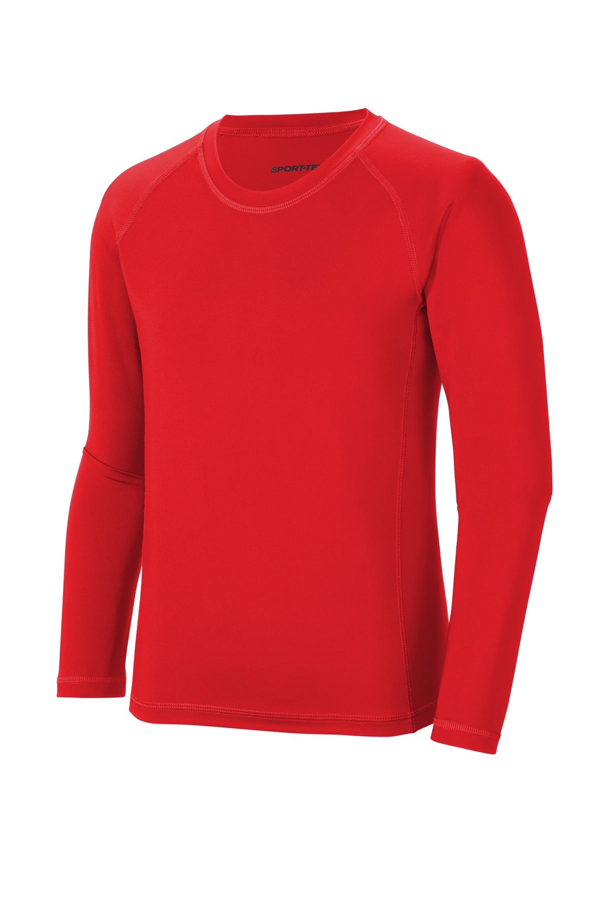 Sport-Tek YST470LS Tek  Youth Long Sleeve Rashguard Tee