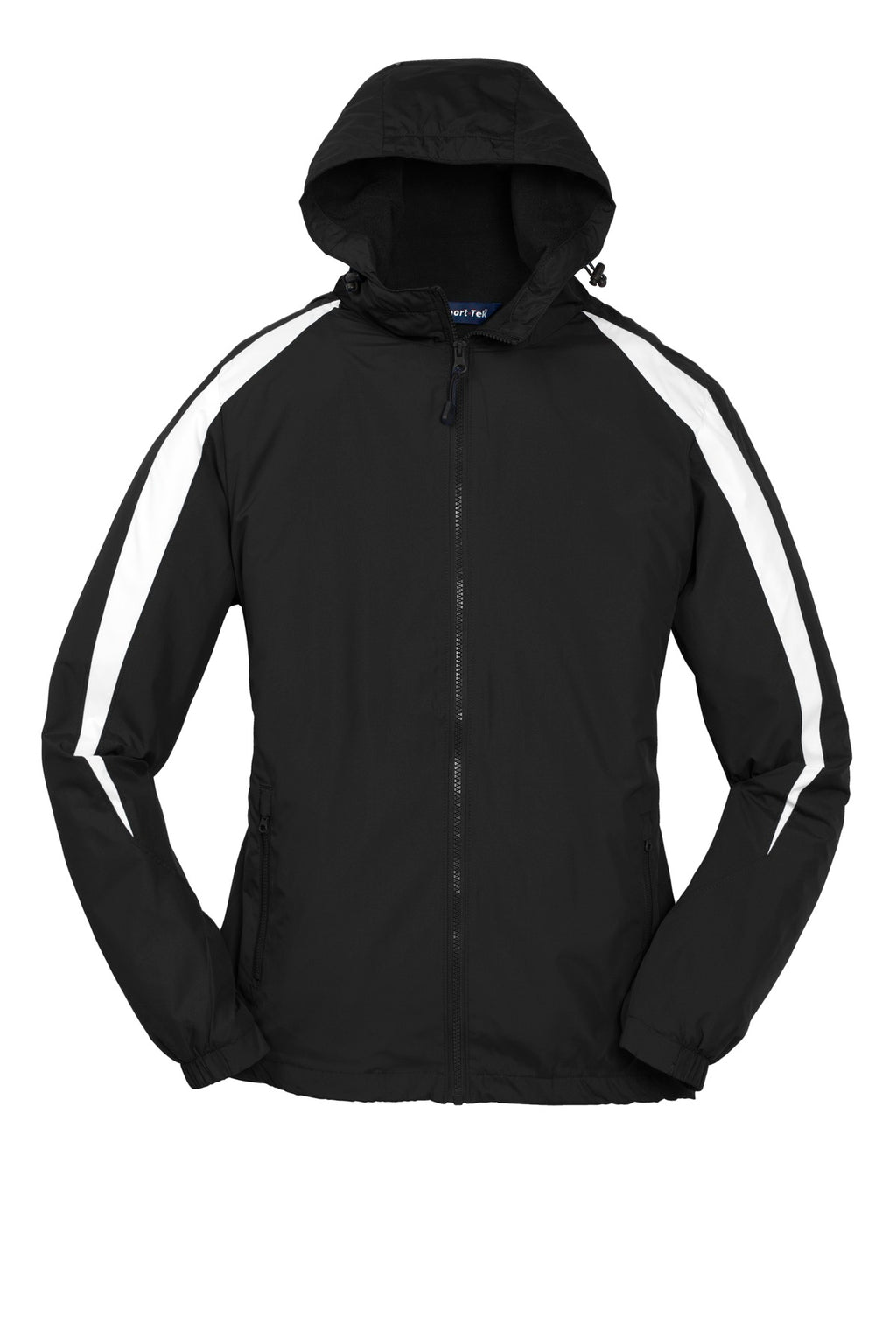 Sport-Tek YST81 Tek Youth Fleece-Lined Colorblock Jacket