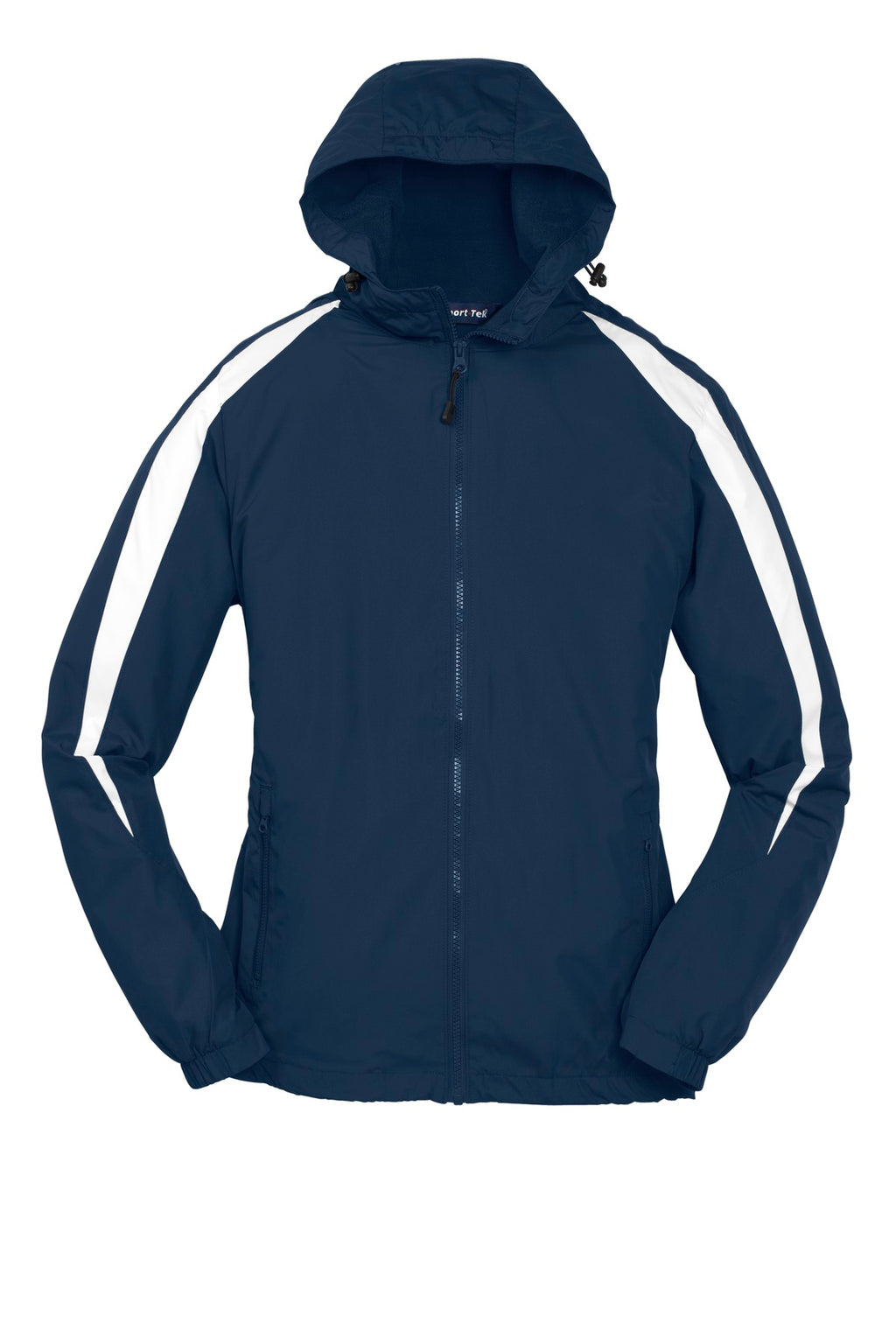 Sport-Tek YST81 Tek Youth Fleece-Lined Colorblock Jacket
