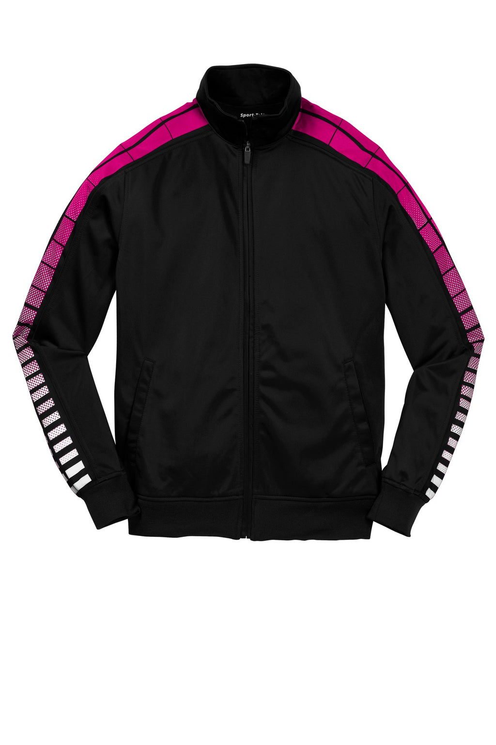 Sport-Tek YST93 Tek Youth Dot Sublimation Tricot Track Jacket