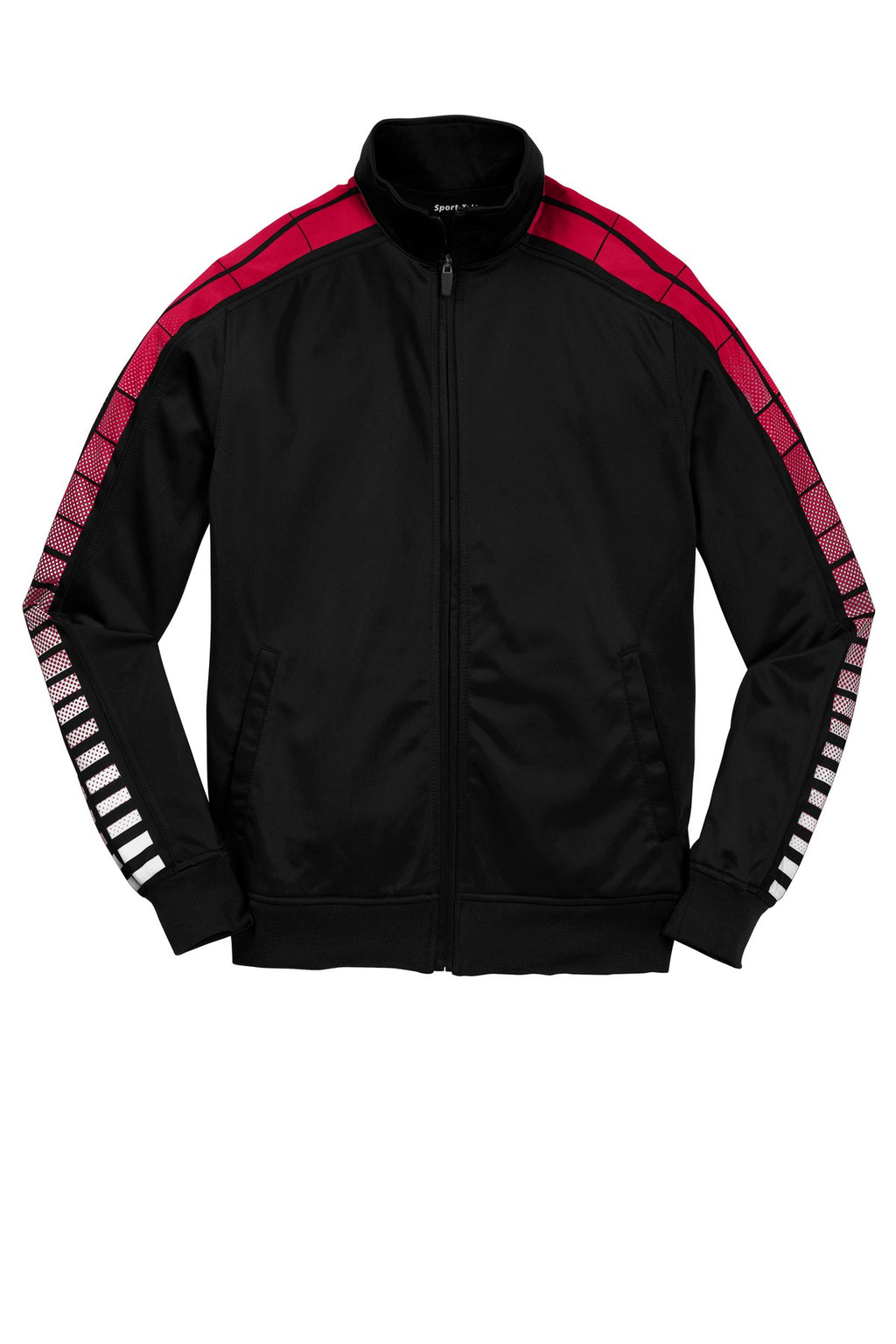Sport-Tek YST93 Tek Youth Dot Sublimation Tricot Track Jacket