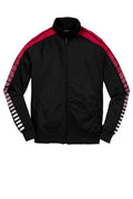 Sport-Tek YST93 Tek Youth Dot Sublimation Tricot Track Jacket