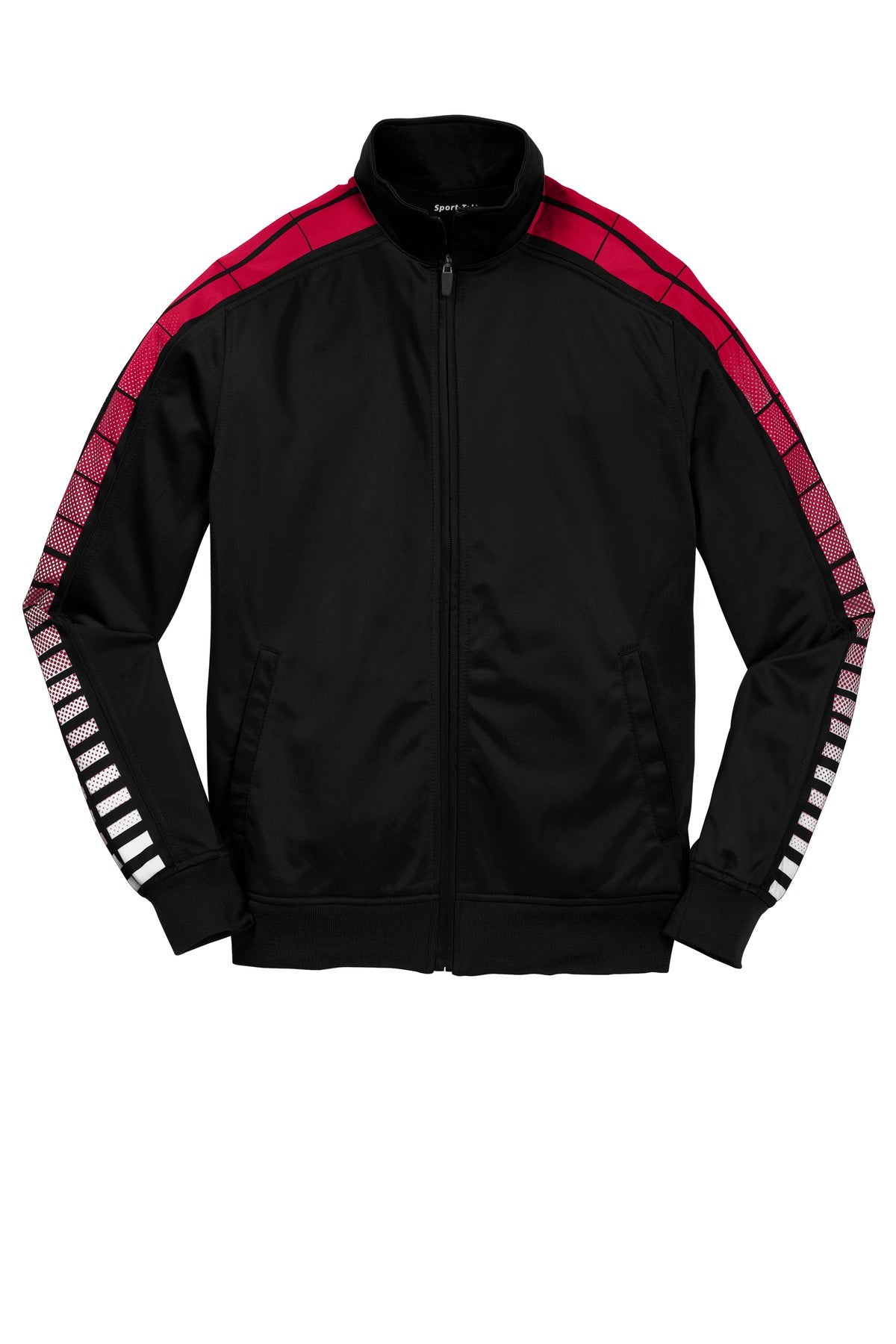 Sport-Tek YST93 Tek Youth Dot Sublimation Tricot Track Jacket