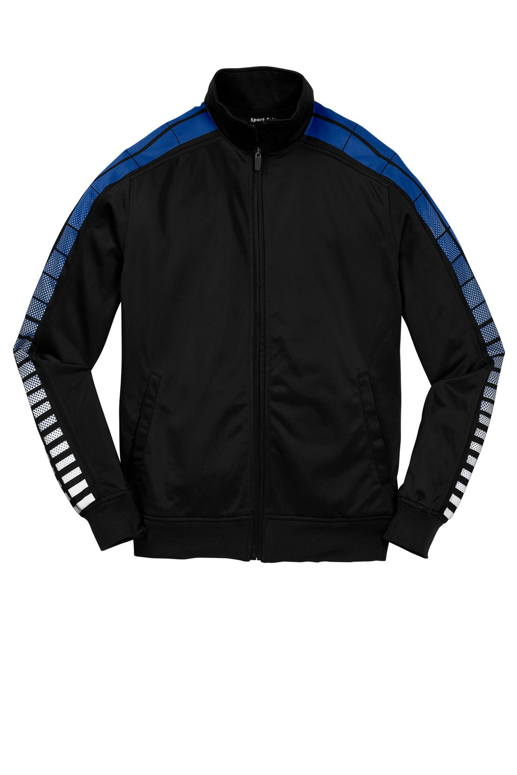 Sport-Tek YST93 Tek Youth Dot Sublimation Tricot Track Jacket