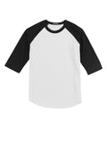 Sport-Tek YT200 Tek Youth Colorblock Raglan Jersey