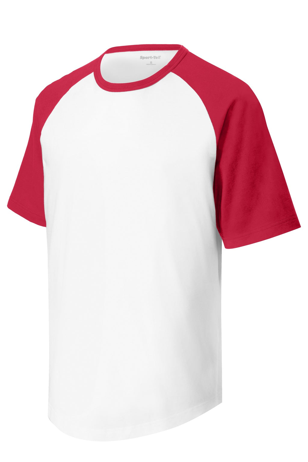 Sport-Tek YT201 Tek Youth Short Sleeve Colorblock Raglan Jersey