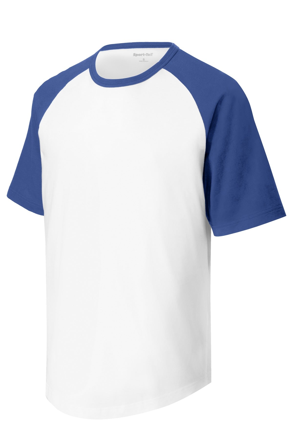 Sport-Tek YT201 Tek Youth Short Sleeve Colorblock Raglan Jersey