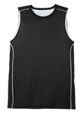 Sport-Tek YT555 Tek Youth PosiCharge Mesh Reversible Sleeveless Tee