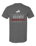 Break The Silence · Believe Kids Tee — Heather Dark Grey