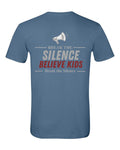 Break The Silence · Believe Kids Tee — Indigo Blue