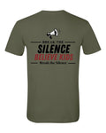 Break The Silence · Believe Kids Tee — Military Green