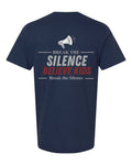 Break The Silence · Believe Kids Tee — Navy