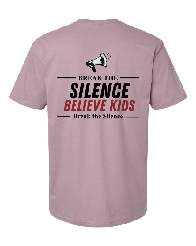 Break The Silence · Believe Kids Tee — Paragon