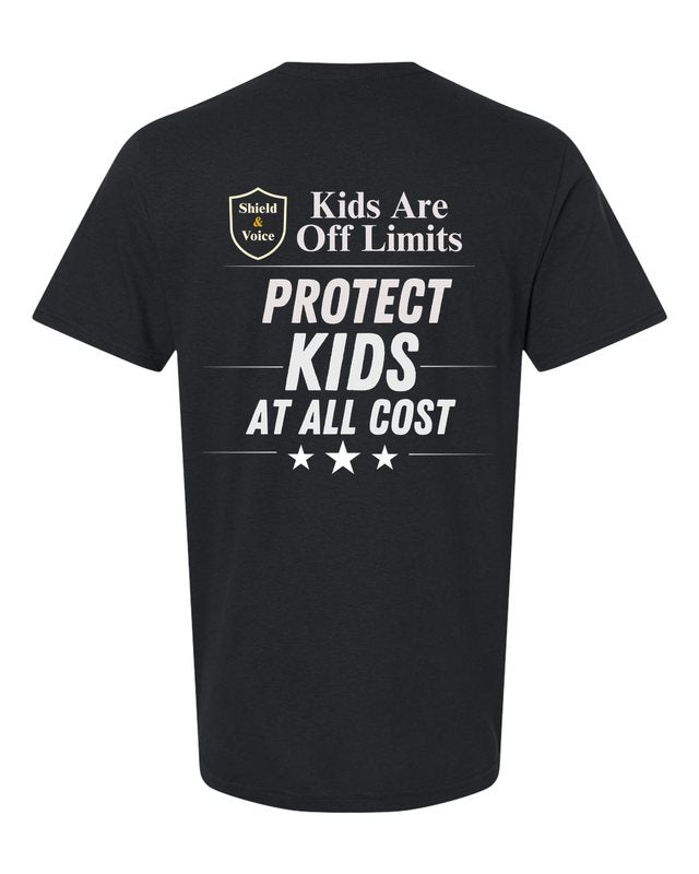 Kids Are Off Limits Tee — Black