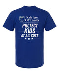 Kids Are Off Limits Tee — Fan Deep Royal