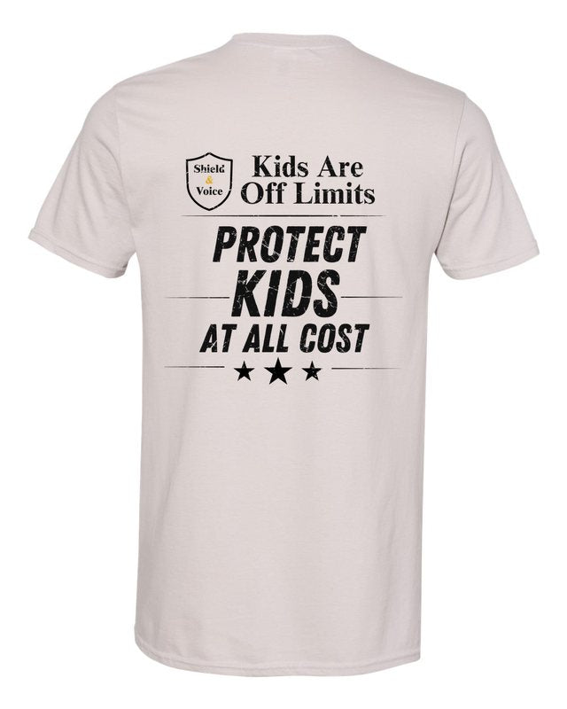 Kids Are Off Limits Tee — Ice Grey