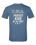 Kids Are Off Limits Tee — Indigo Blue