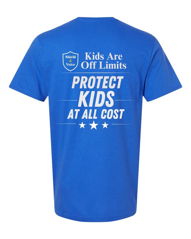 Kids Are Off Limits Tee — Royal